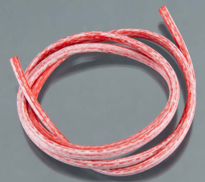 WIRE, 36", 10 AWG, RED