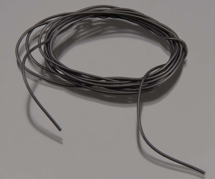 WIRE, 60", 24 AWG, BLACK