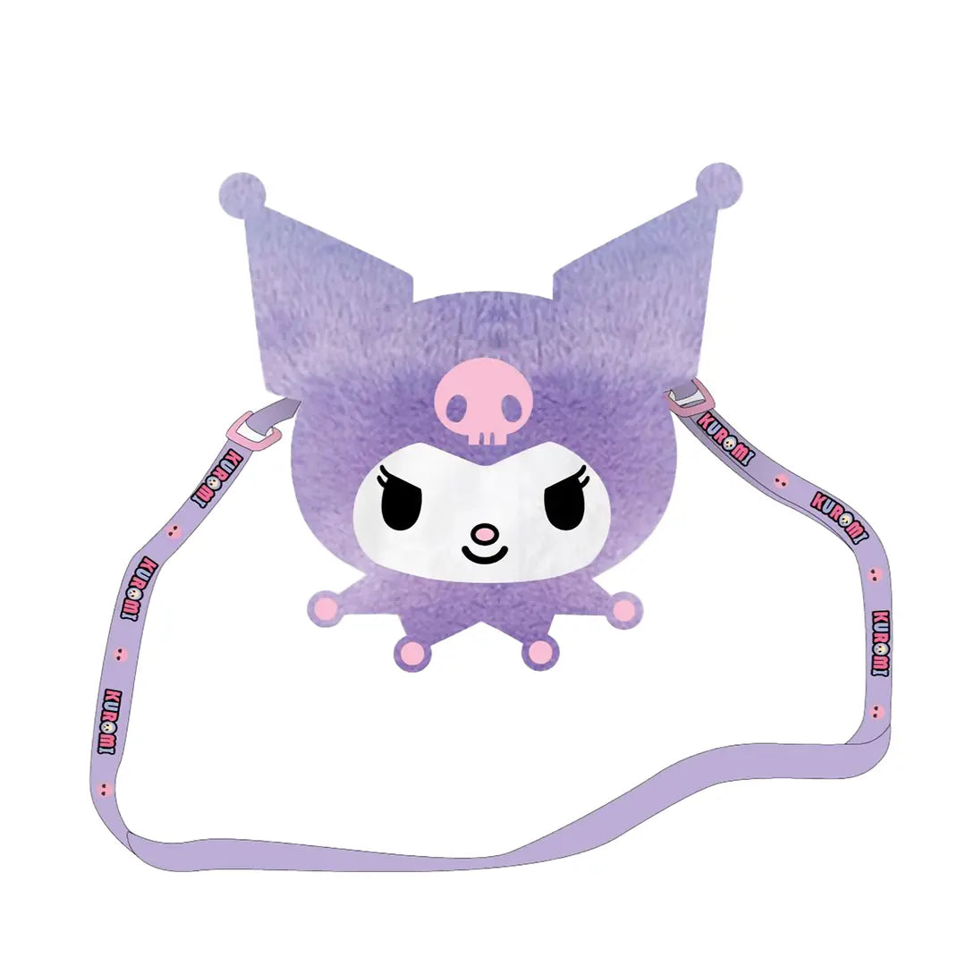 Kuromi Plush shoulder bag - Hello Kitty