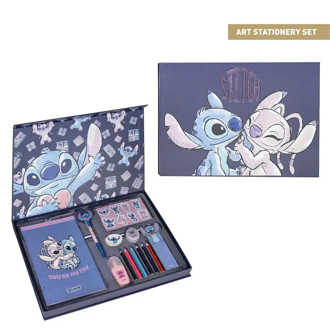 Art stationery set Stitch - Lilo and Stitch
