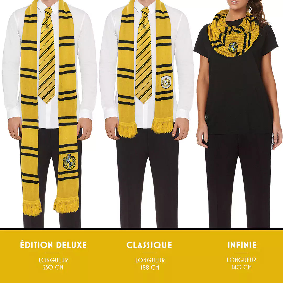 Scarf Deluxe - Hufflepuff - Harry Potter