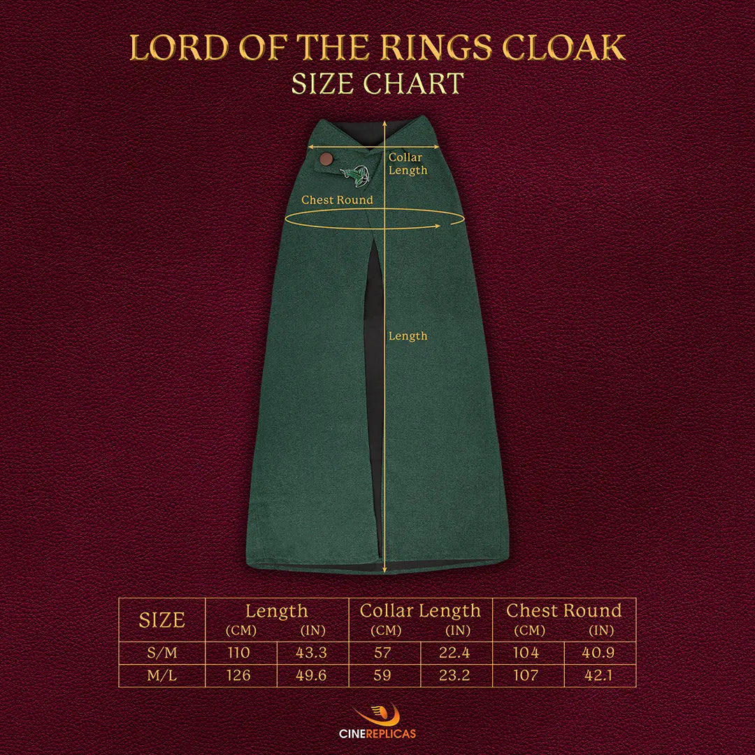 Hobbit cloak - Lord of the Rings