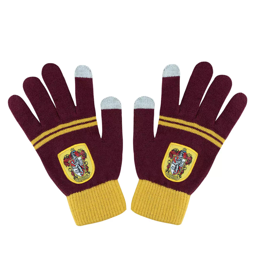 Gryffindor purple/gold Etouch Gloves - Harry Potter