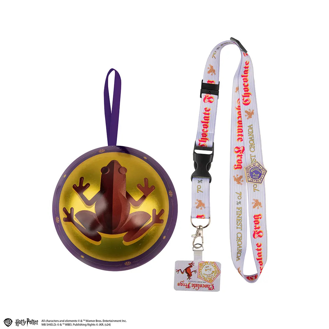 Holiday Capsule Chocolate Frod Lanyard & Pin - Harry Potter
