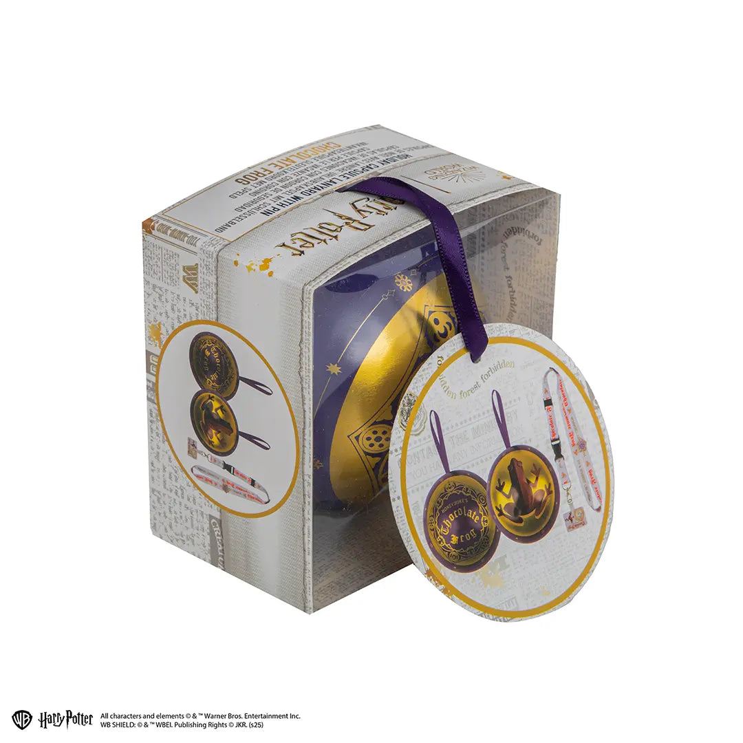 Holiday Capsule Chocolate Frod Lanyard & Pin - Harry Potter