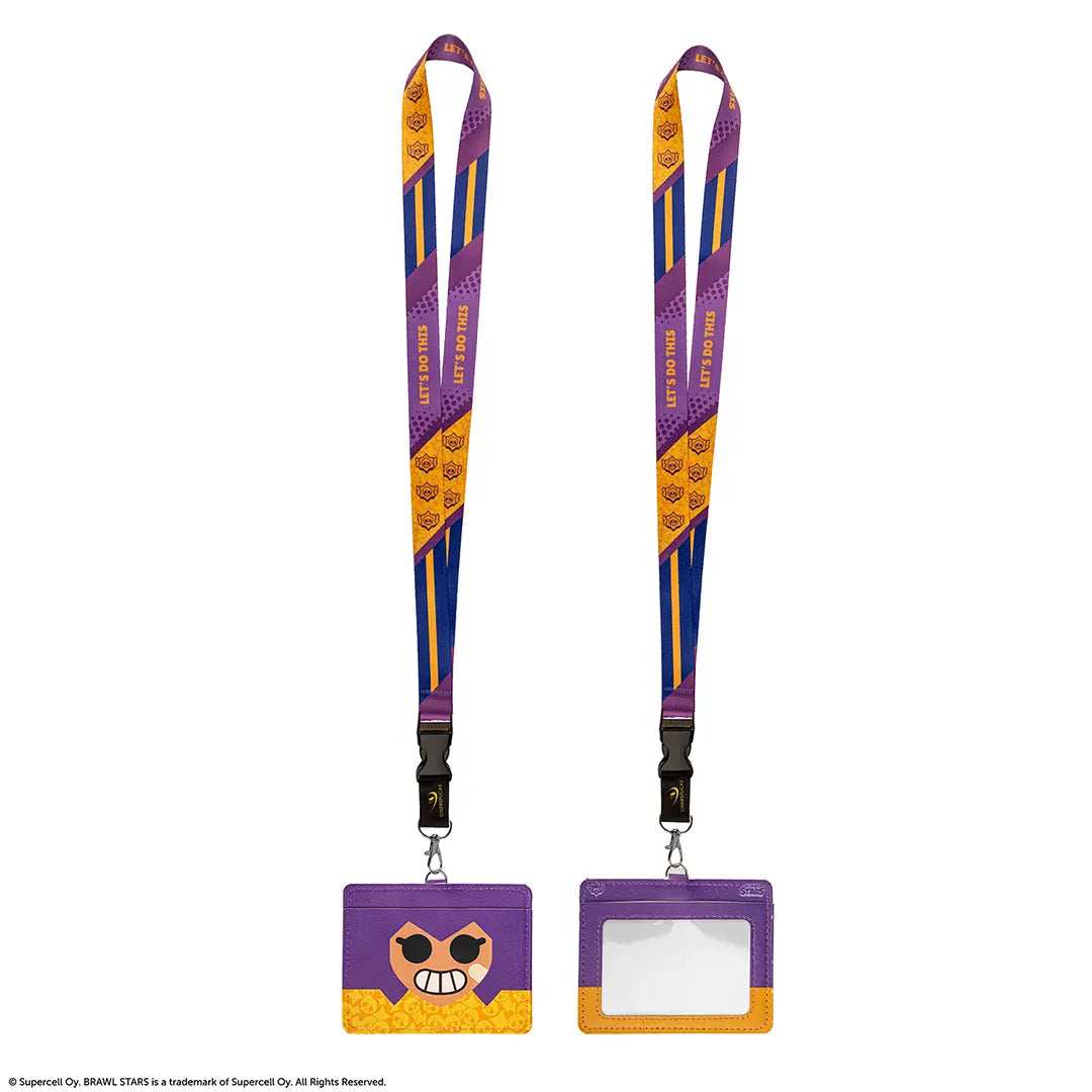 Lanyard Shelly with card holder - Brawl Stars