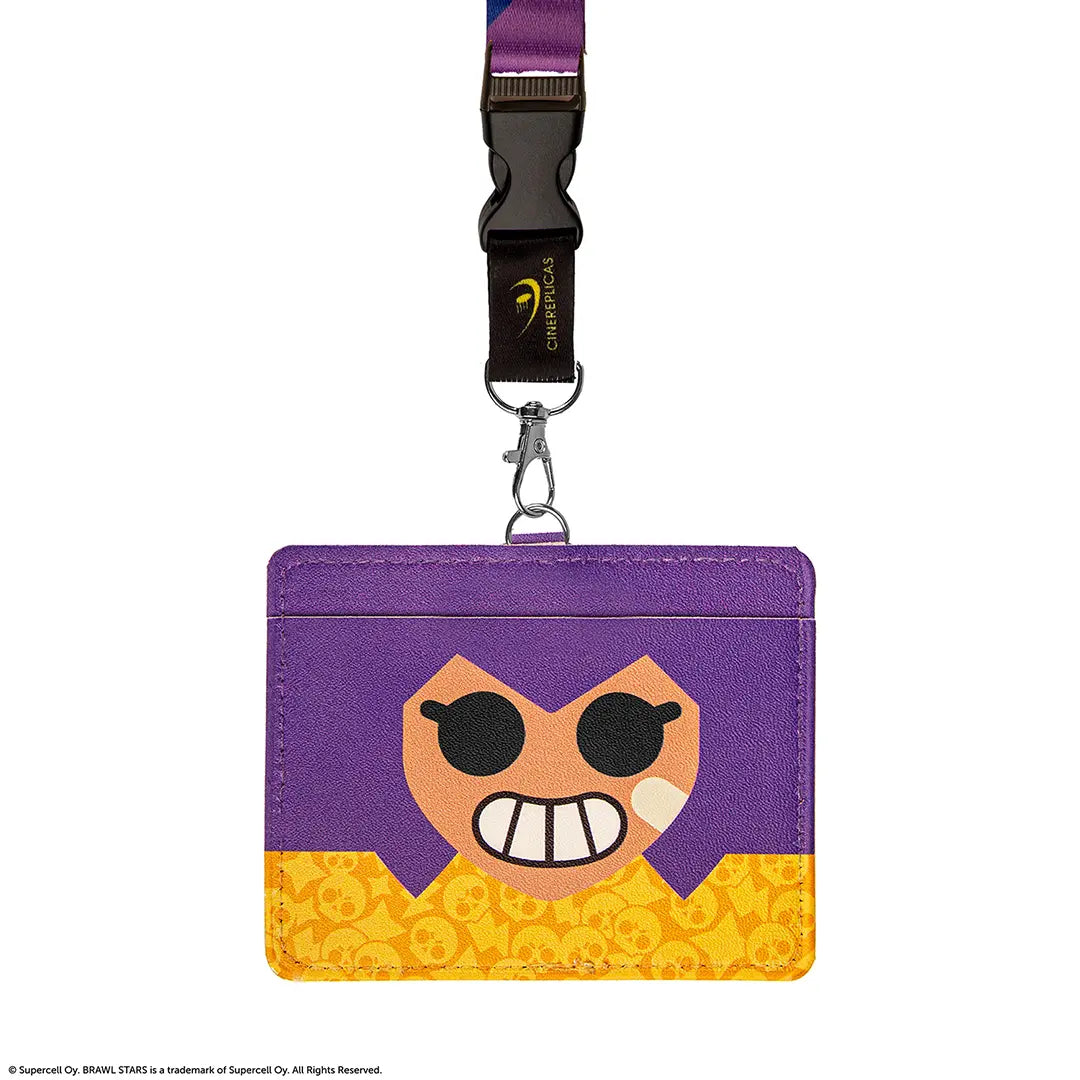 Lanyard Shelly with card holder - Brawl Stars