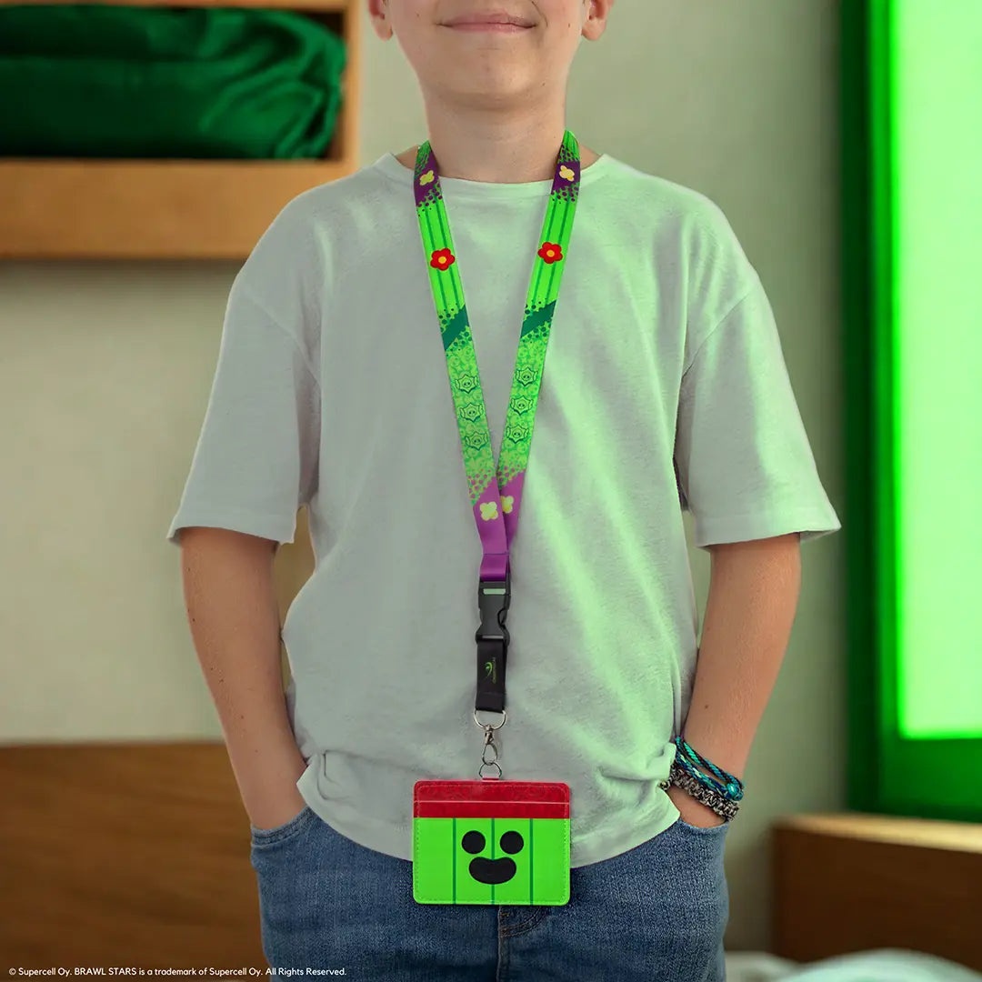 Lanyard Spike with card holder - Brawl Stars