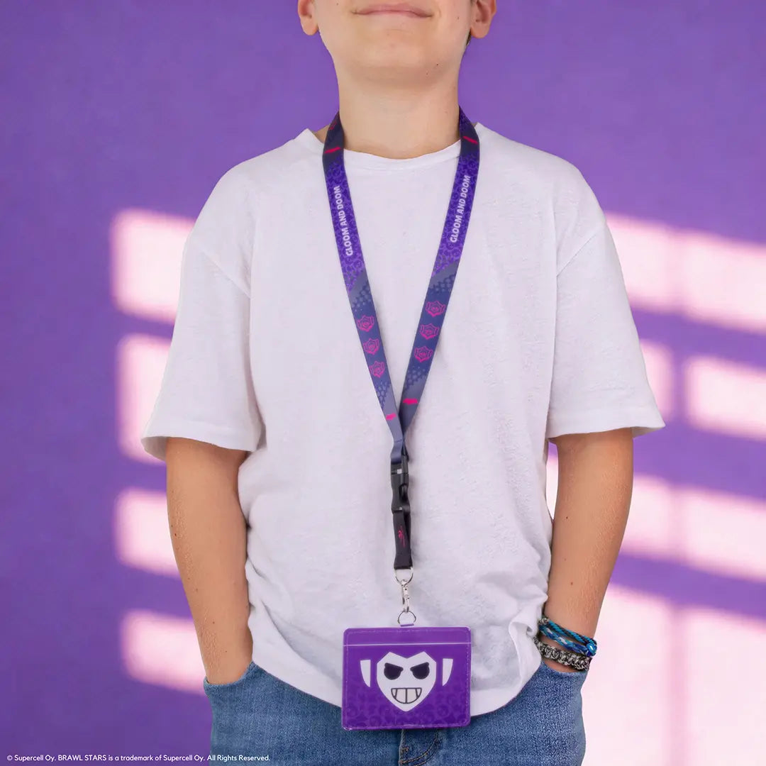 Lanyard Mortis with card holder - Brawl Stars