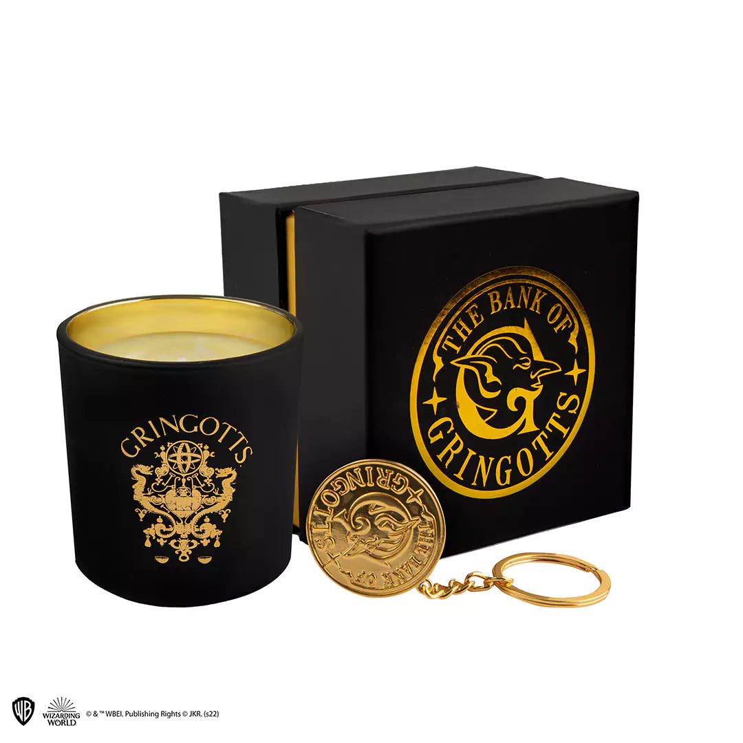 Gringott Candle with Keychain - Harry Potter
