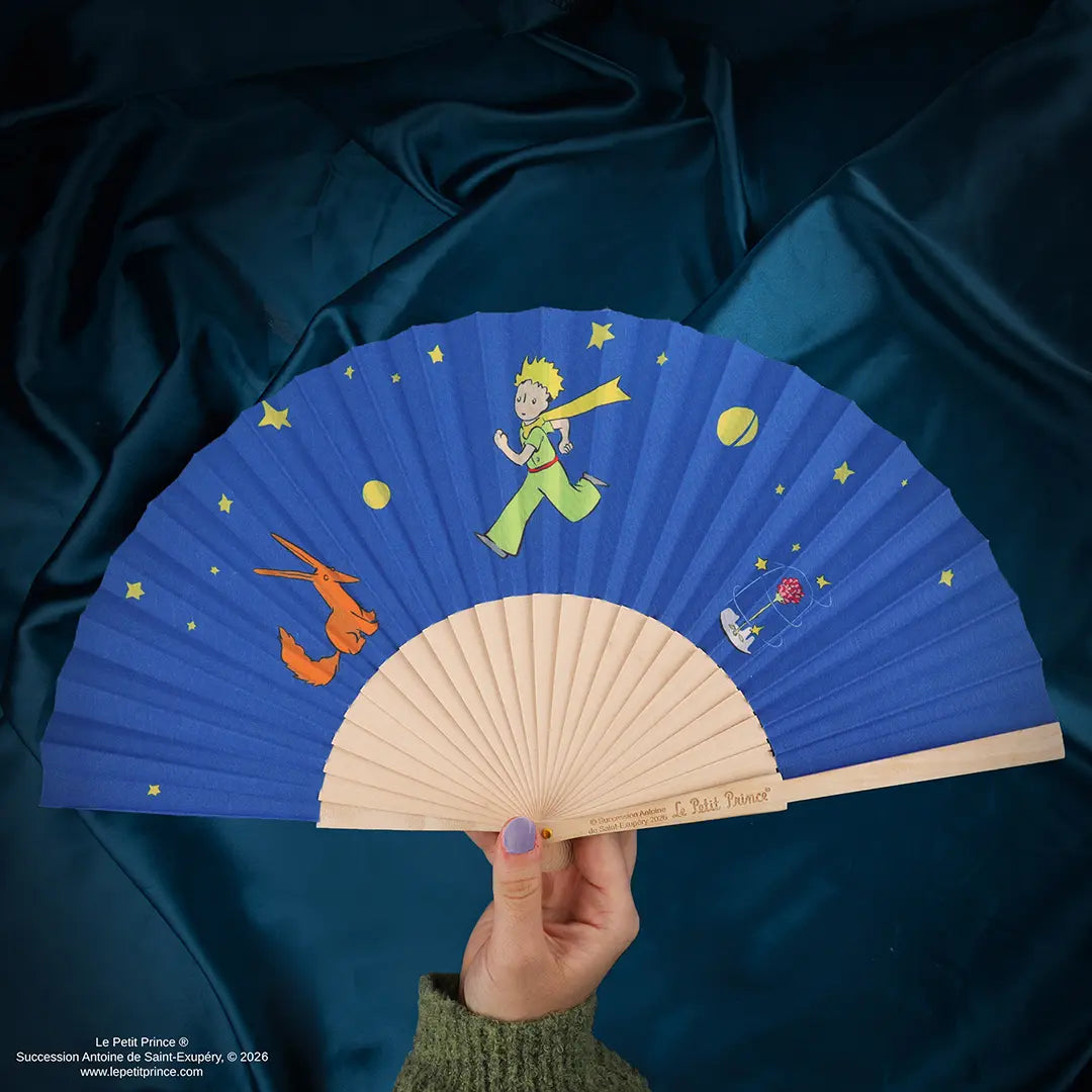 Foldable Fan - Planets - Le Petit Prince