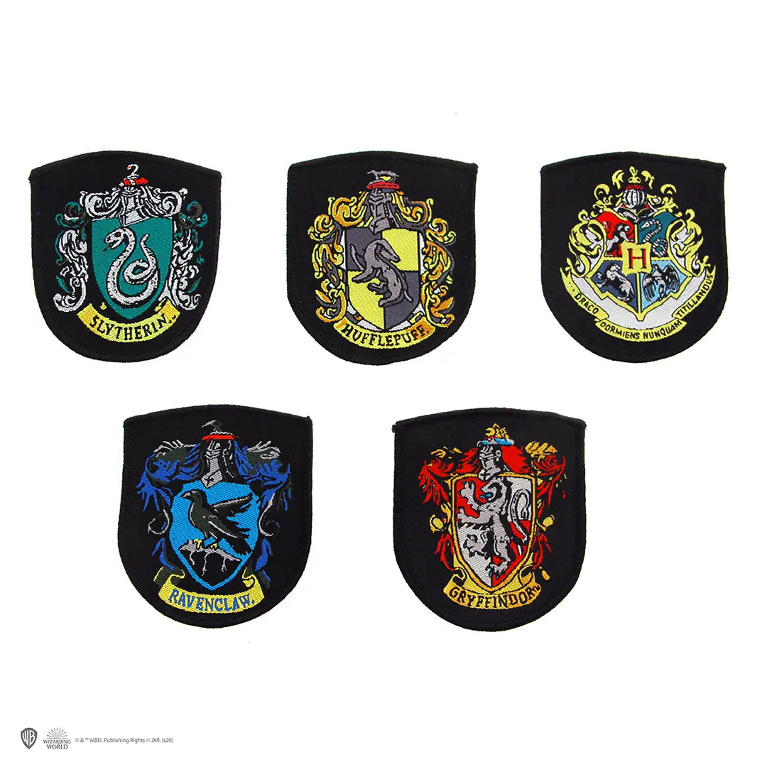 Set of 5 Hogwarts Patches – Harry Potter