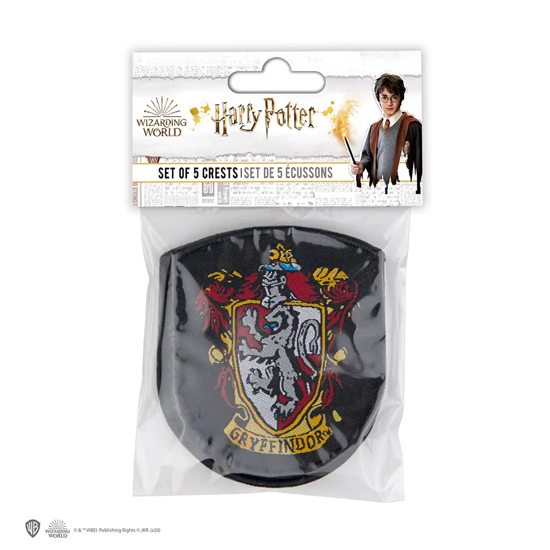 Set of 5 Hogwarts Patches – Harry Potter