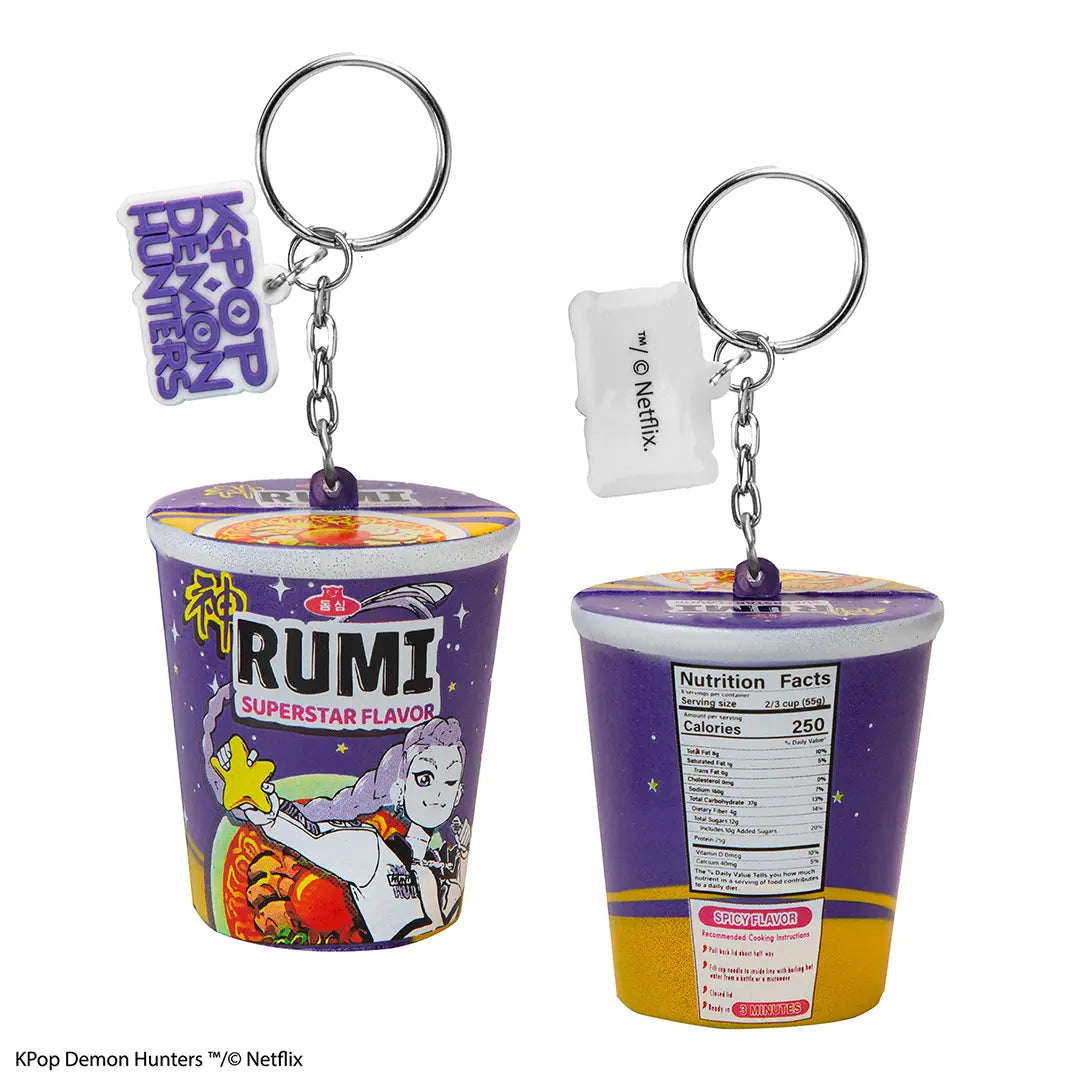 Squishy keychain - Rumi Superstar Flavor Noodles - KPop Demon Hunters