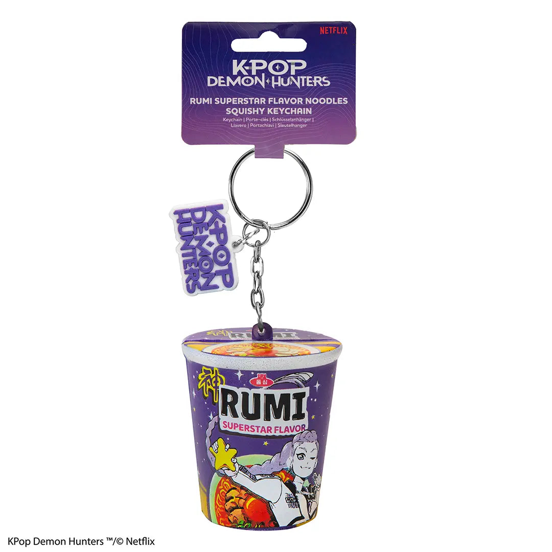 Squishy keychain - Rumi Superstar Flavor Noodles - KPop Demon Hunters