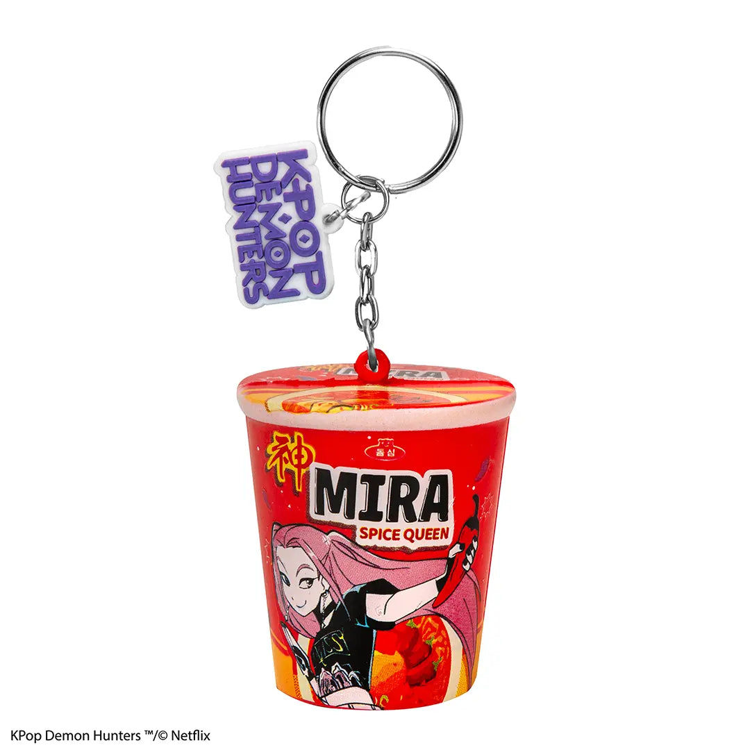 Squishy keychain - Mira Spice Queen Noodles - KPop Demon Hunters