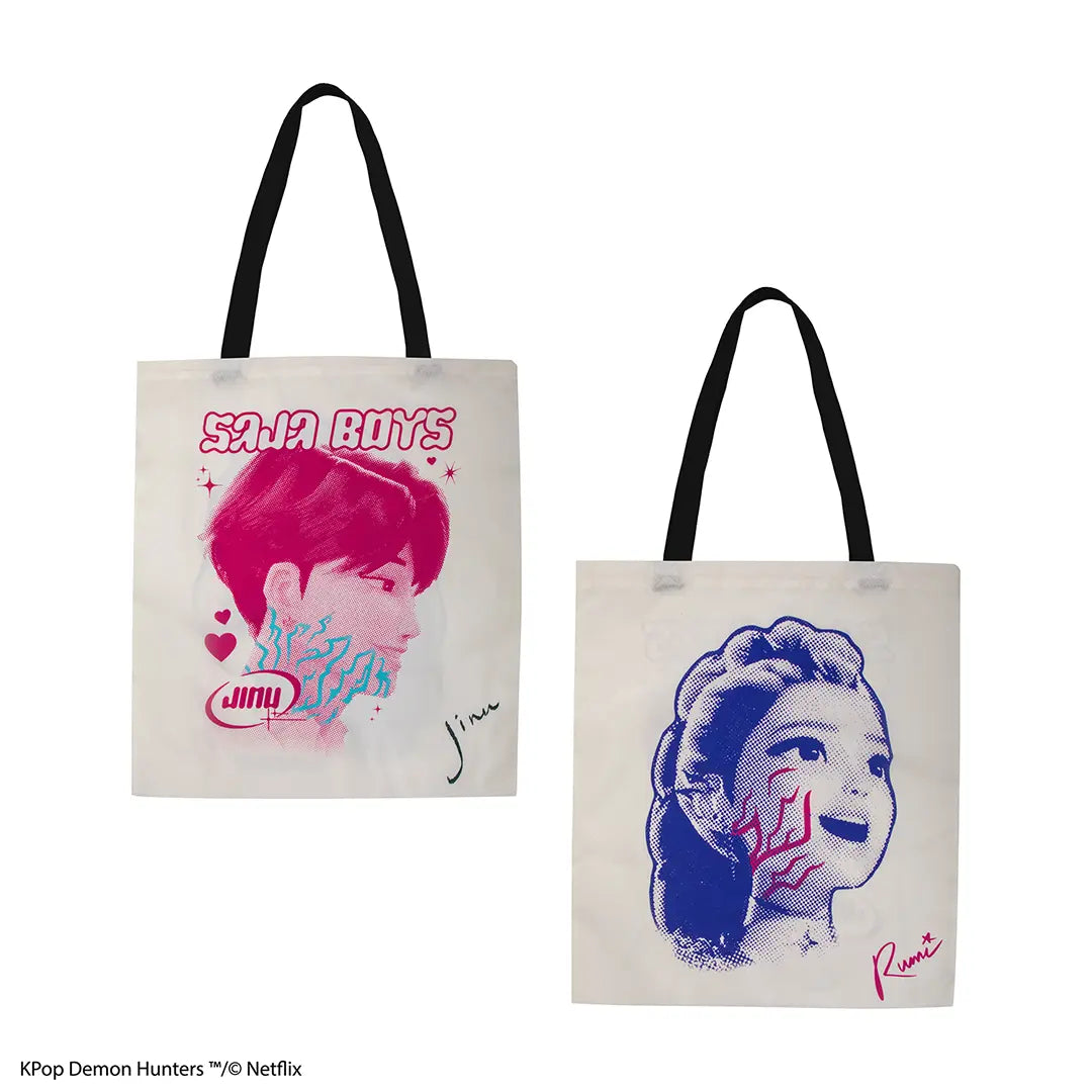 Tote Bag Huntr/x - Rumi & Jinu - KPop Demon Hunters