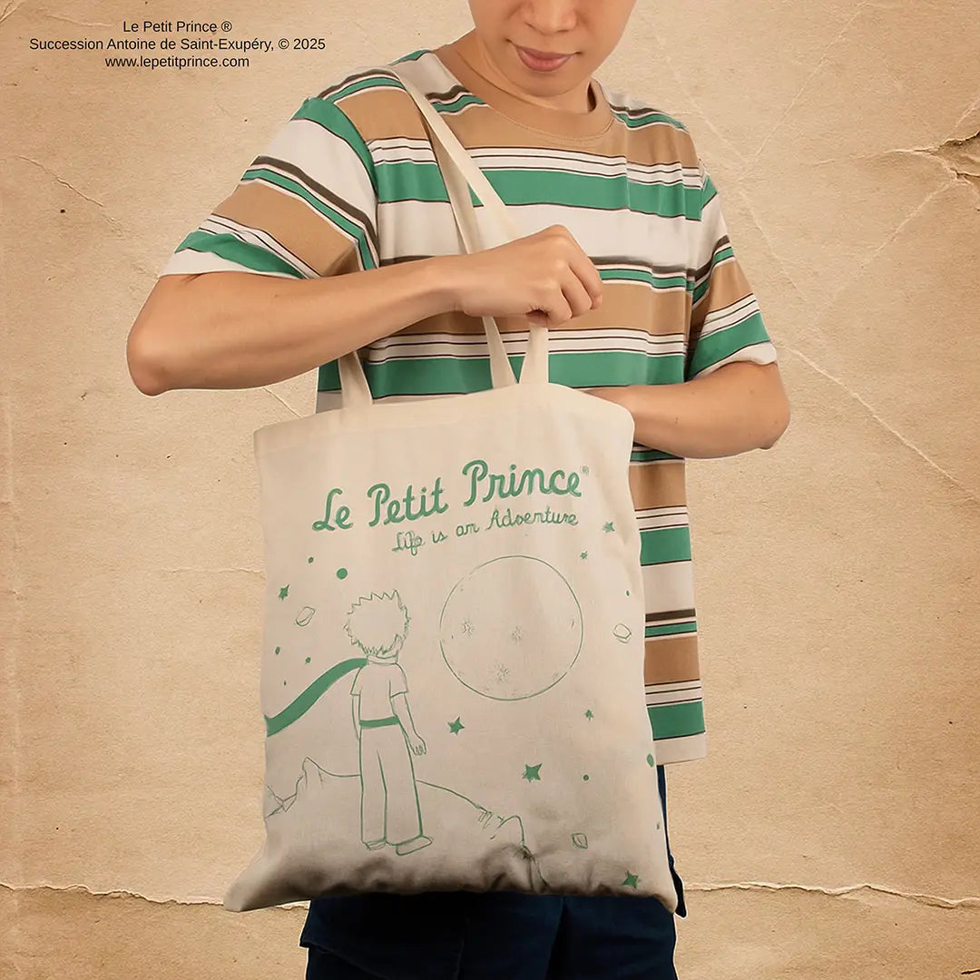 Tote Bag Moonlight Mirage - The Little Prince