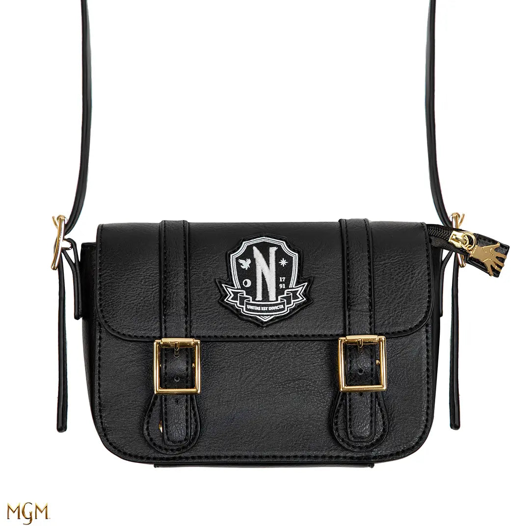 Satchel Nevermore Academy black - Wednesday