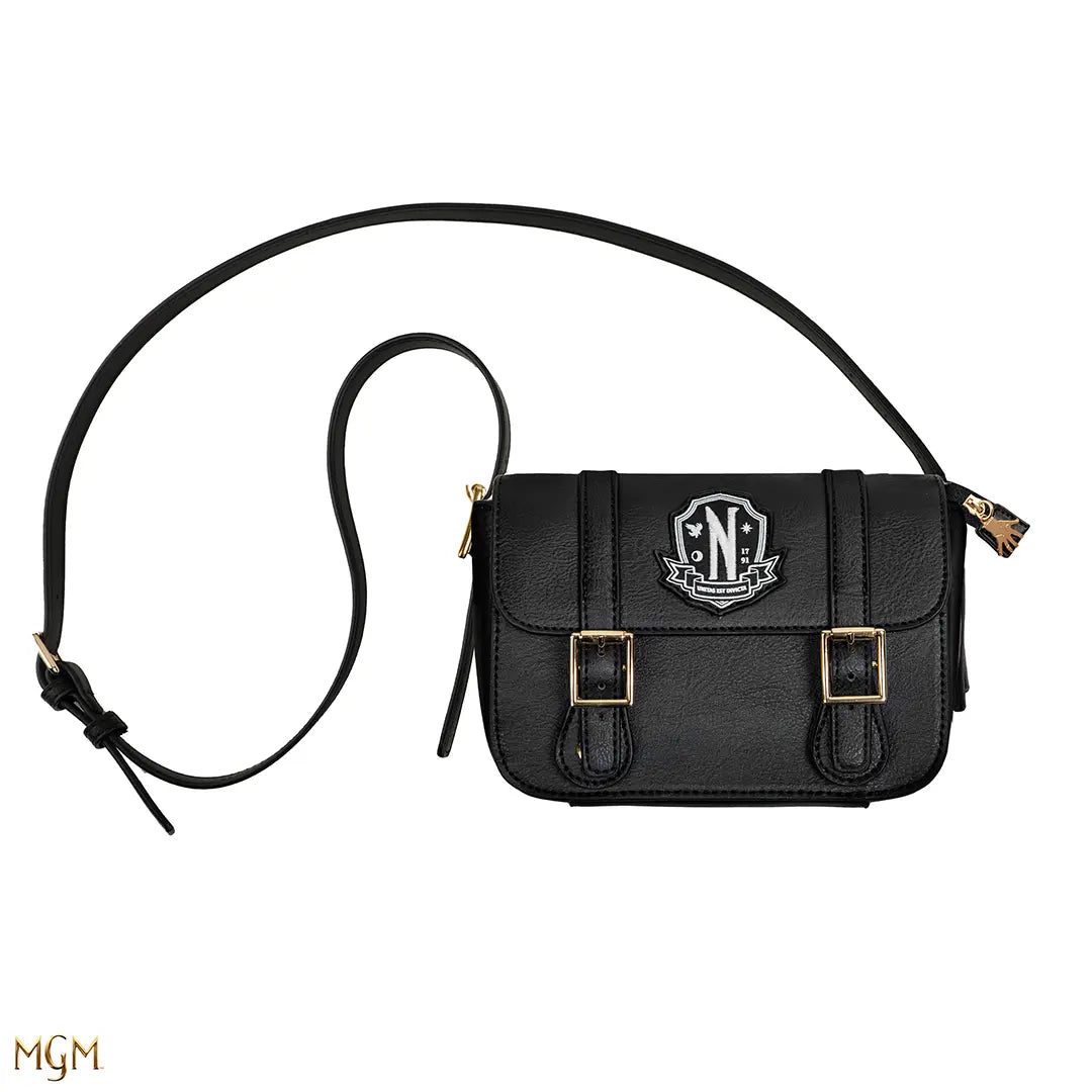 Satchel Nevermore Academy black - Wednesday