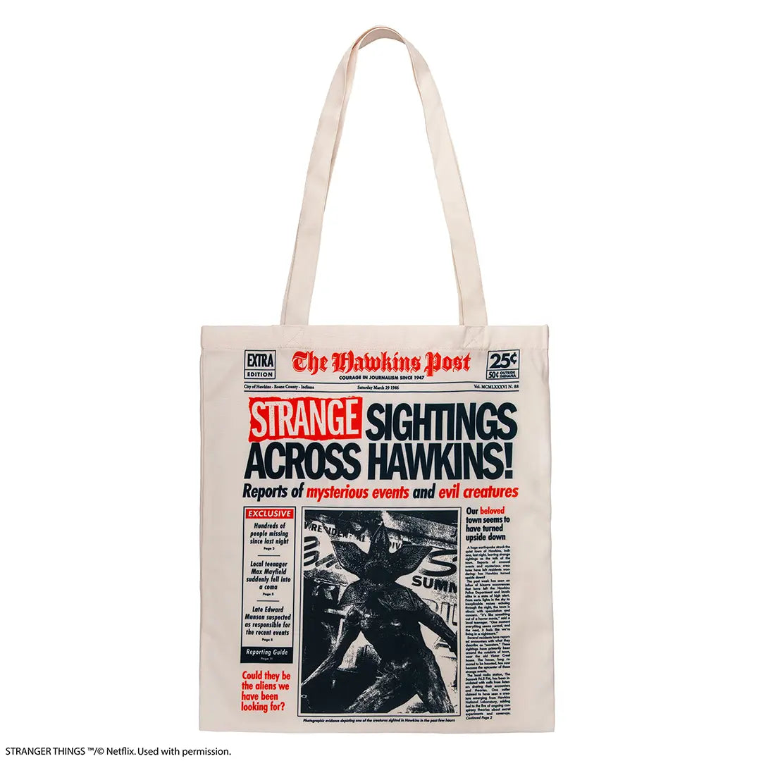 Tote bag - Hawkins Turned Upside Down - Stranger Things