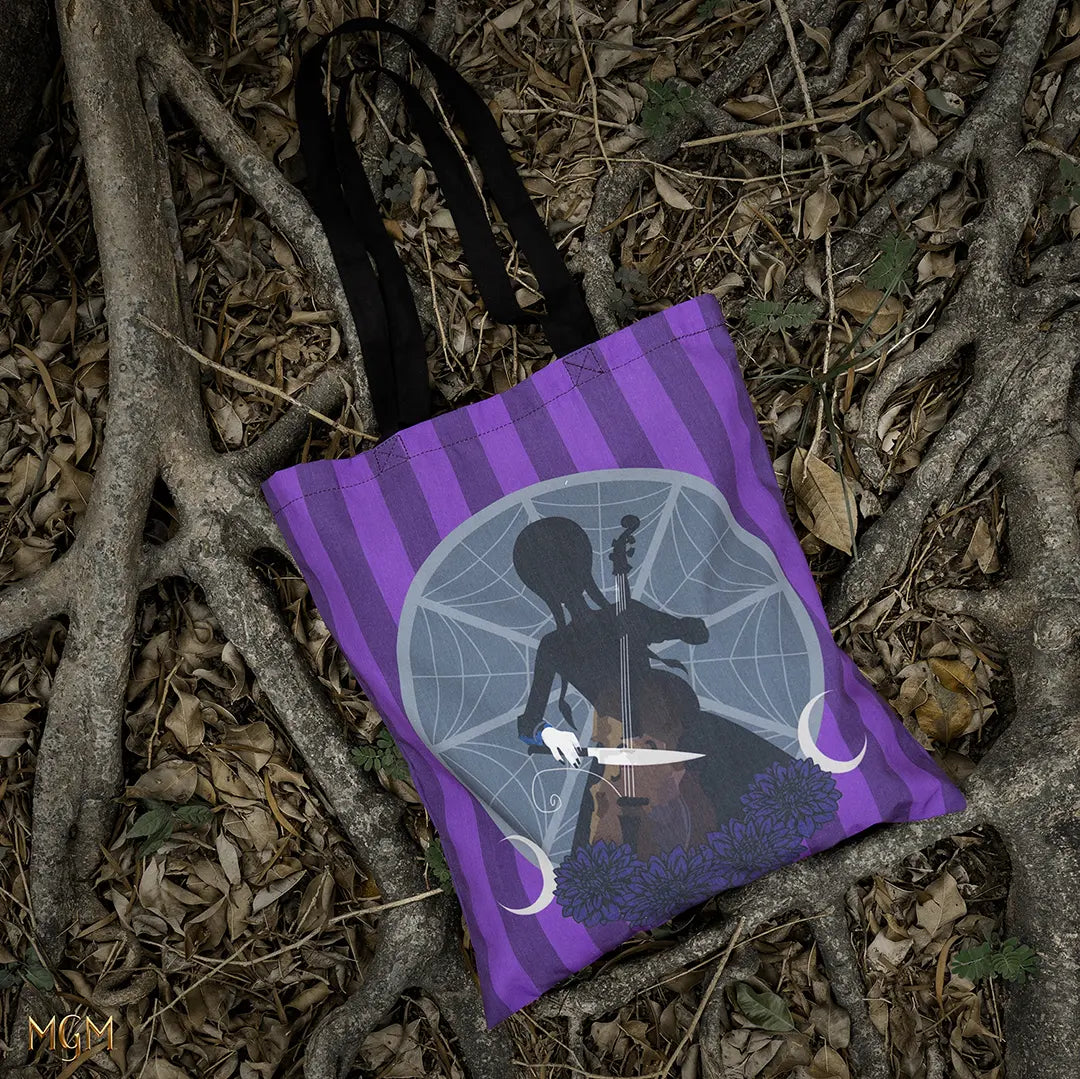 Tote bag Wednesday and cello - Wednesday