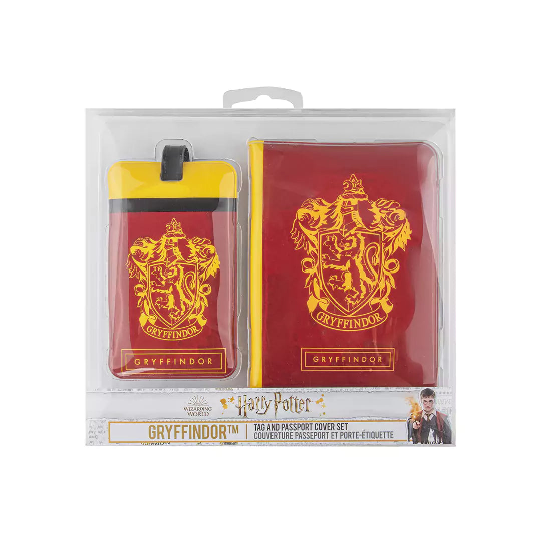 Set of Passeport cover and Tag - Gyffindor - Harry Potter