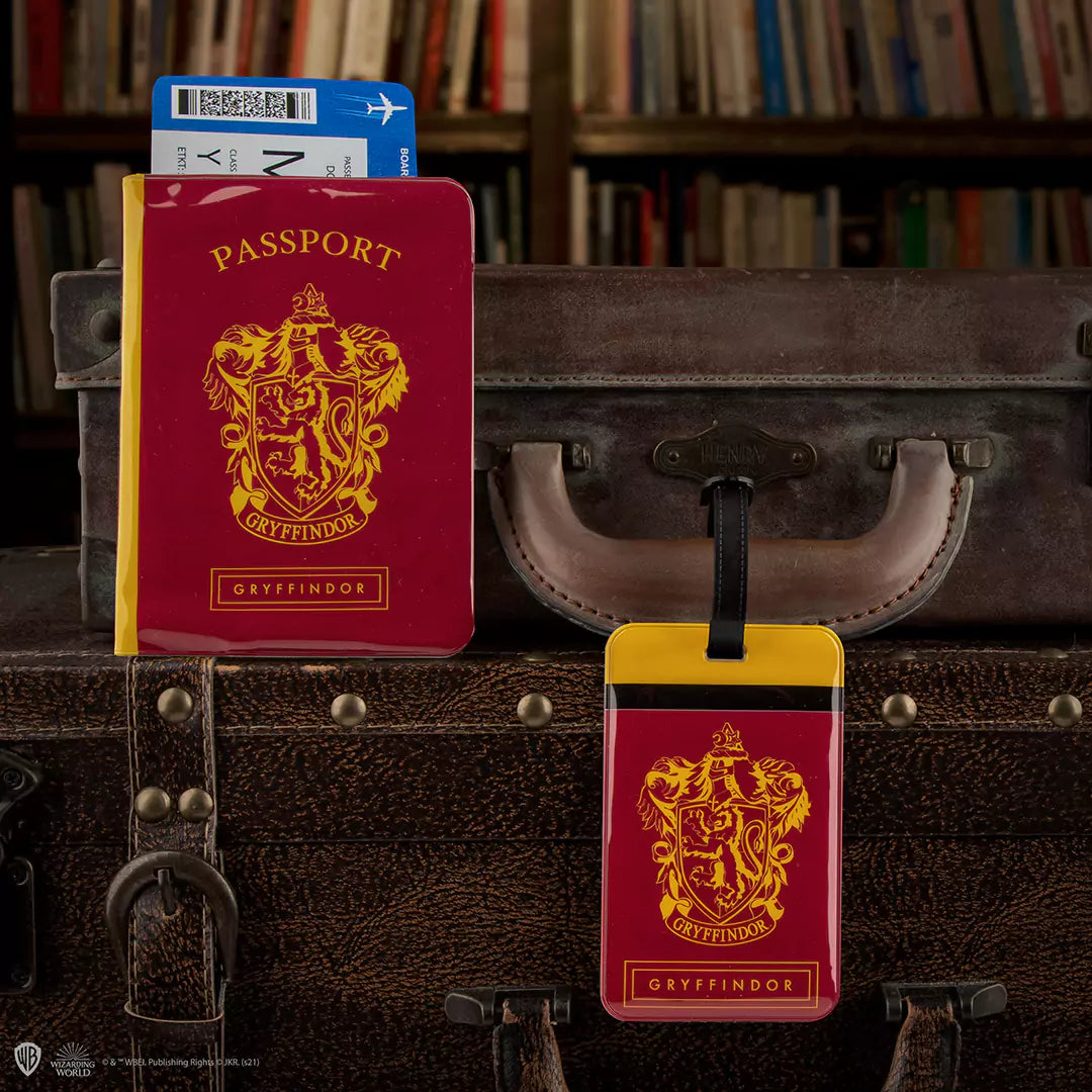 Set of Passeport cover and Tag - Gyffindor - Harry Potter
