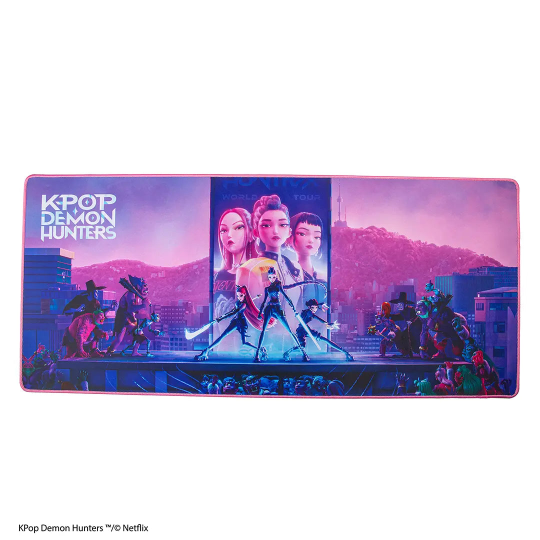 Desk mat XL - Takedown Huntr/x - KPop Demon Hunters