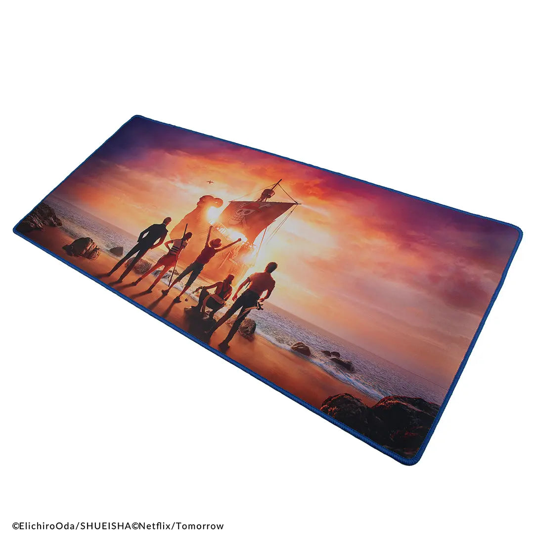 Desk Mat - Going Merry & Straw Hat Crew - One Piece Netflix