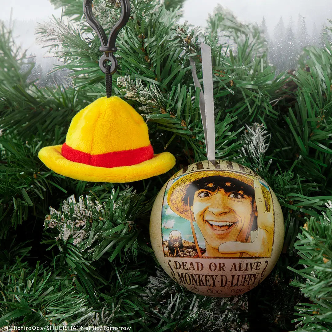 Holiday Capsule Keyring Plush Straw Hat - One Piece