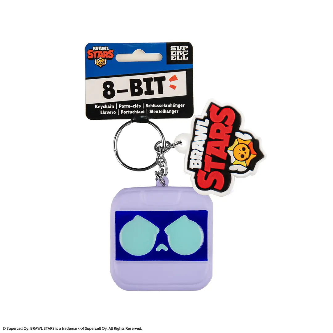 Squishy keychain 8-bit - Brawl Stars