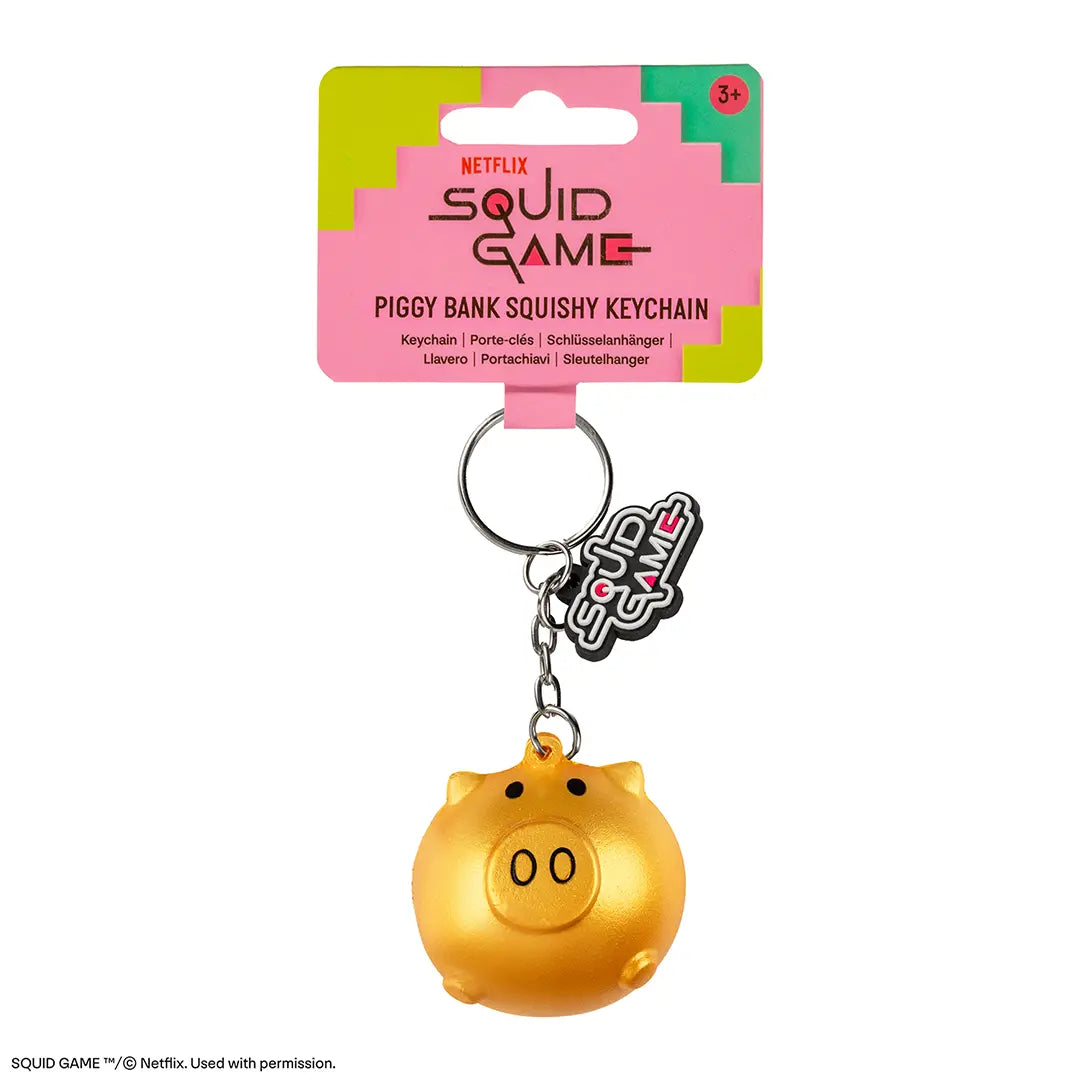 Squishy keychain Piggy Bank - Squid Game