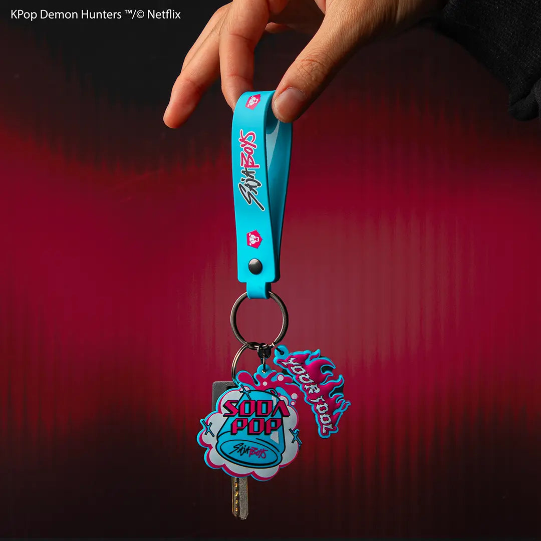 Wristlet Keychain - Soda Pop - KPop Demon Hunters