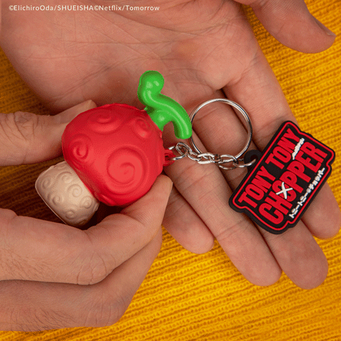 Squishy keychain - Human Human Fruit - One Piece Netflix
