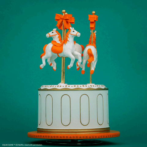Carousel music box - Squid Game