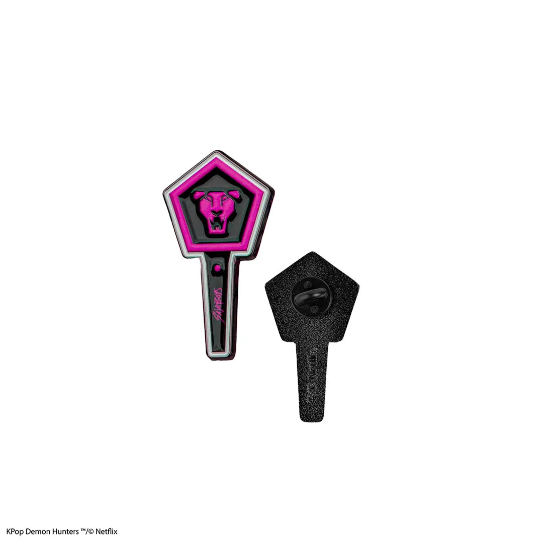Pin badge - Saja Boys light stick - KPop Demon Hunters
