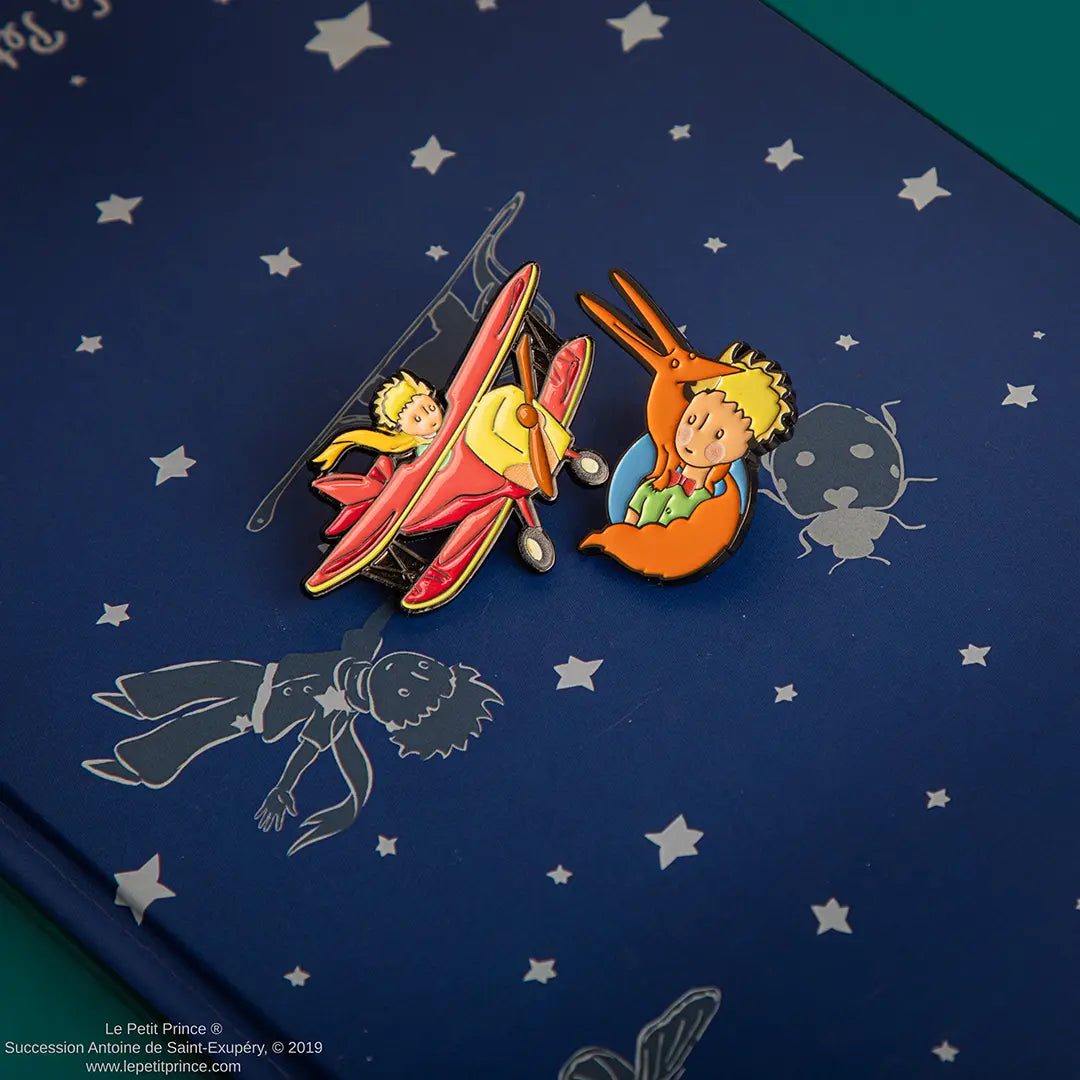 Set of 2 pins Aviator’s adventure - Le Petit Prince