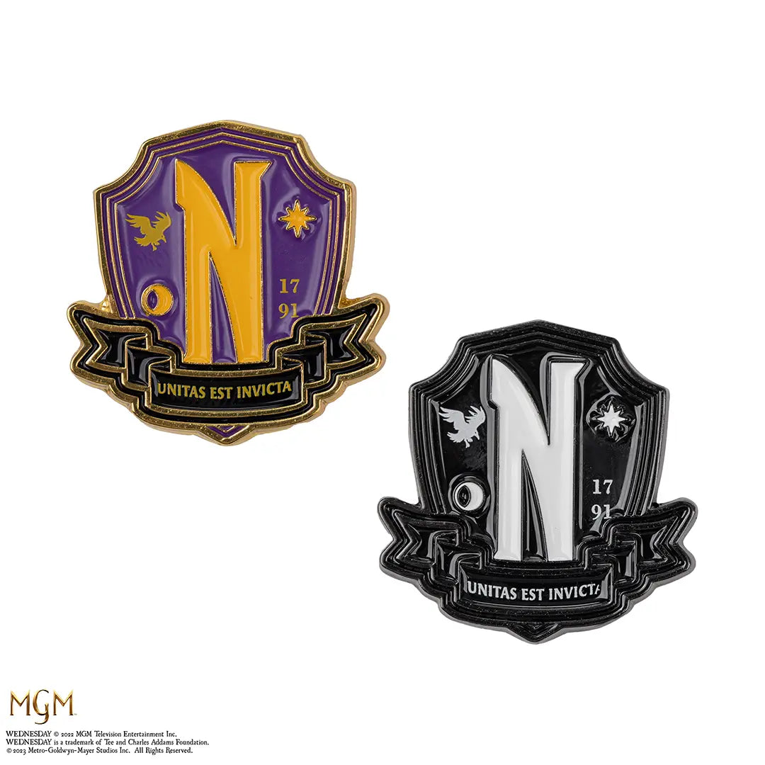 Pin badge Nevermore Academy - Wednesday