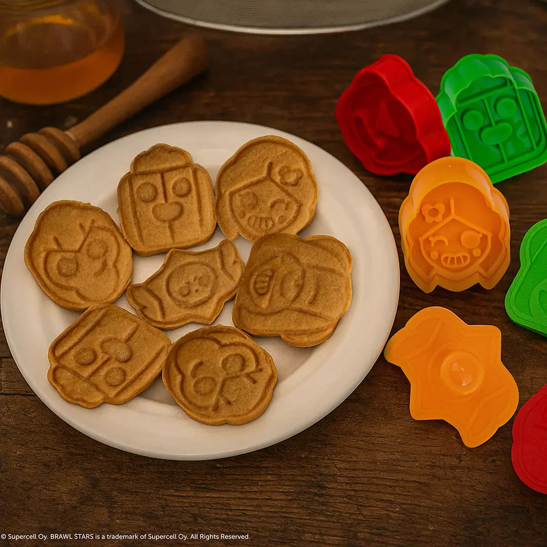 Cookie Stamps Set of 6 - Brawl Stars
