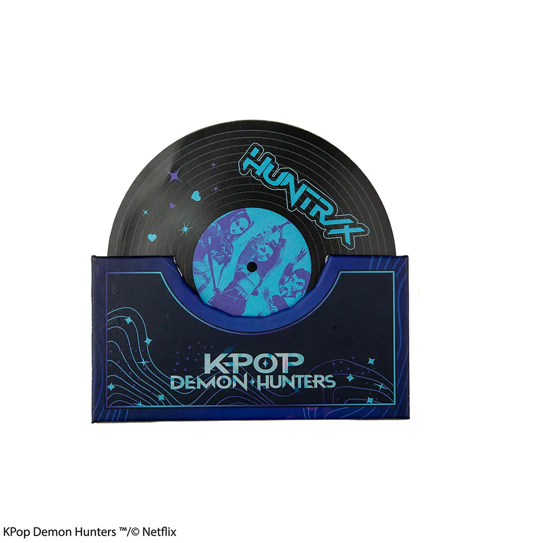 Set of 4 coasters - Hunters and demons Soundtrack - KPop Demon Hunters