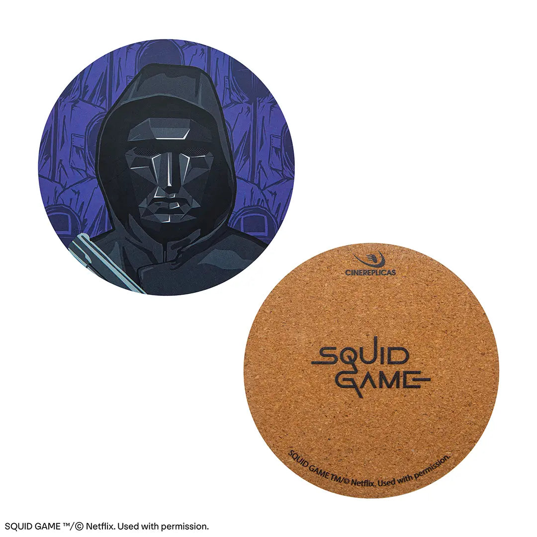 Set of 4 coasters - Squid Game