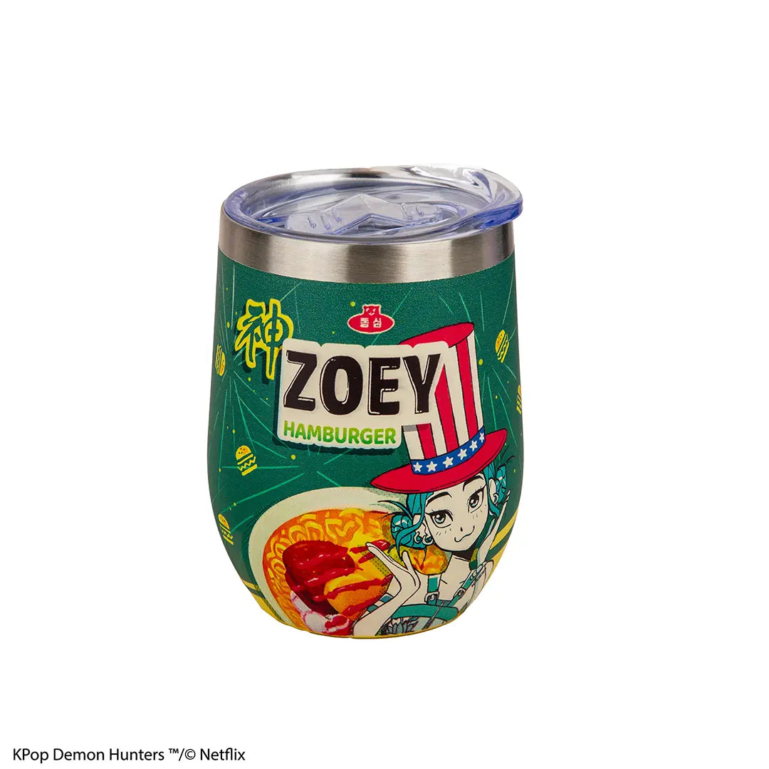Insulated travel mug 350ml - Zoey Hamburger - Kpop Demon Hunters