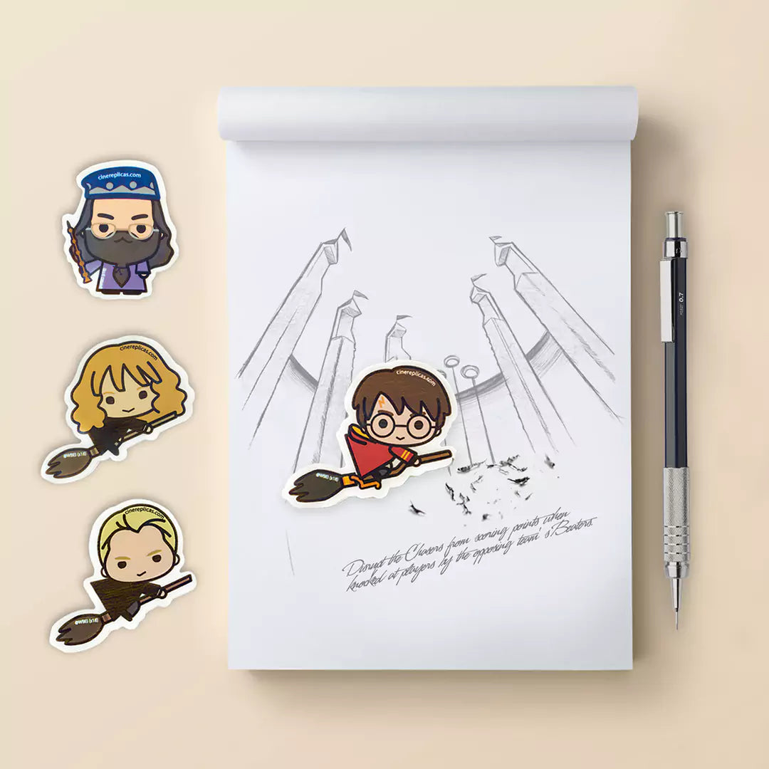 Starter Pack 1 x Display : 48 erasers Harry Potter Kawaii characters