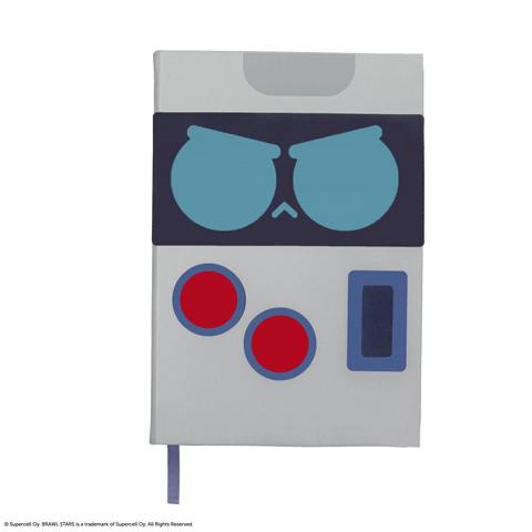 8-bit Hard cover notebook - Brawl Stars