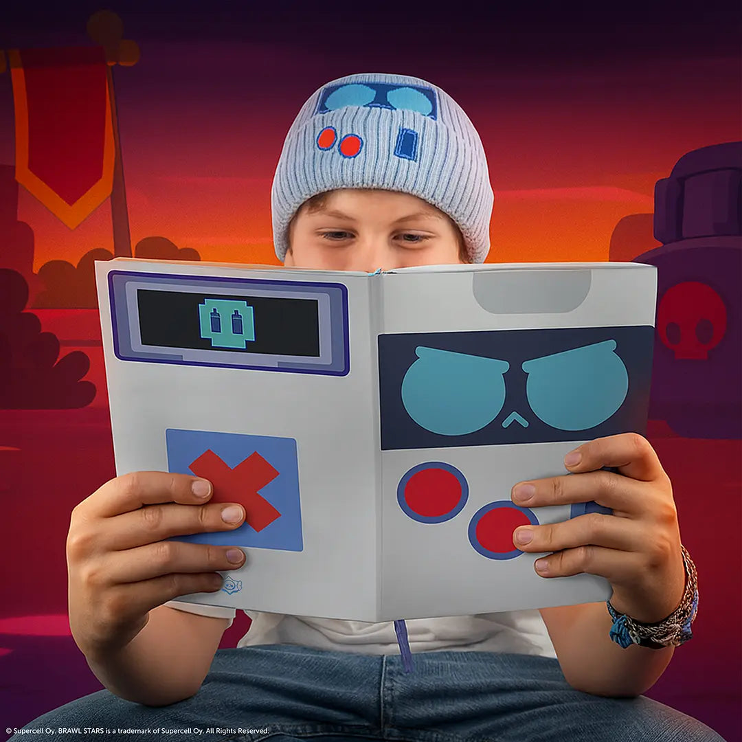 8-bit Hard cover notebook - Brawl Stars