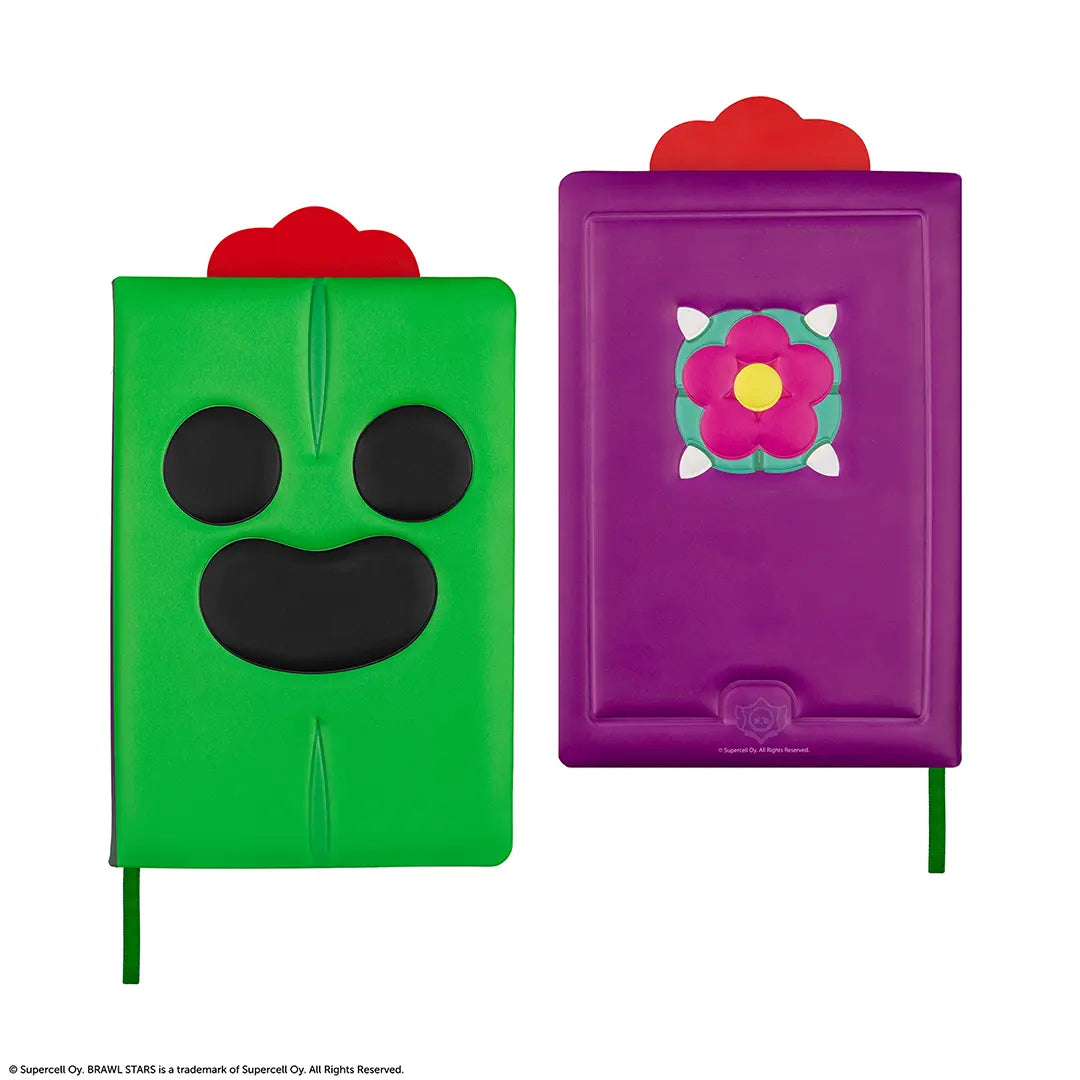 Spike Hard cover notebook - Brawl Stars