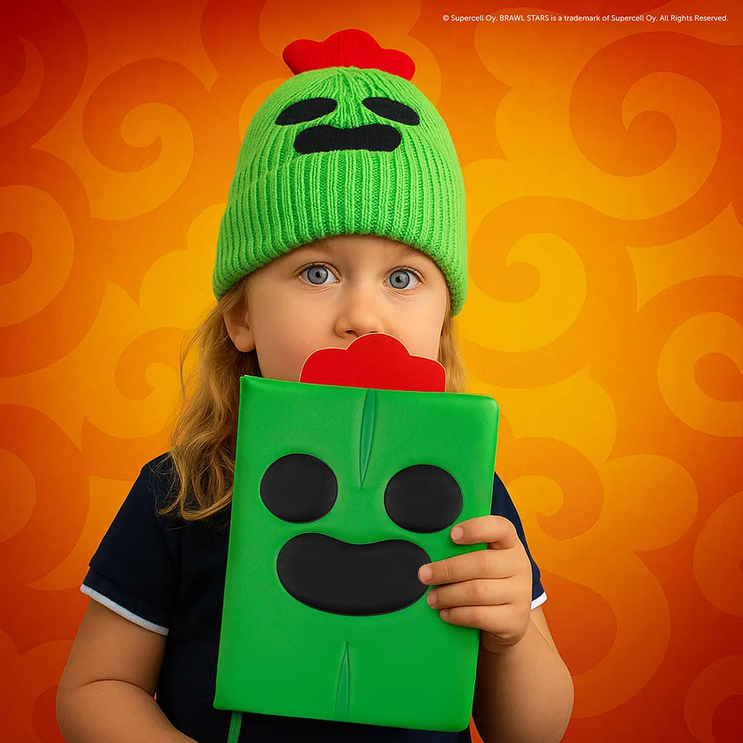 Spike Hard cover notebook - Brawl Stars