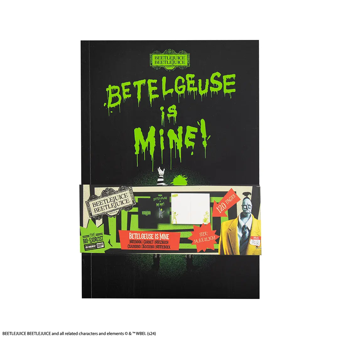 Notebook Betelgeuse is Mine - Beetlejuice