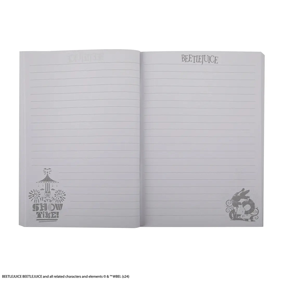 Notebook It’s Show Time - Beetlejuice